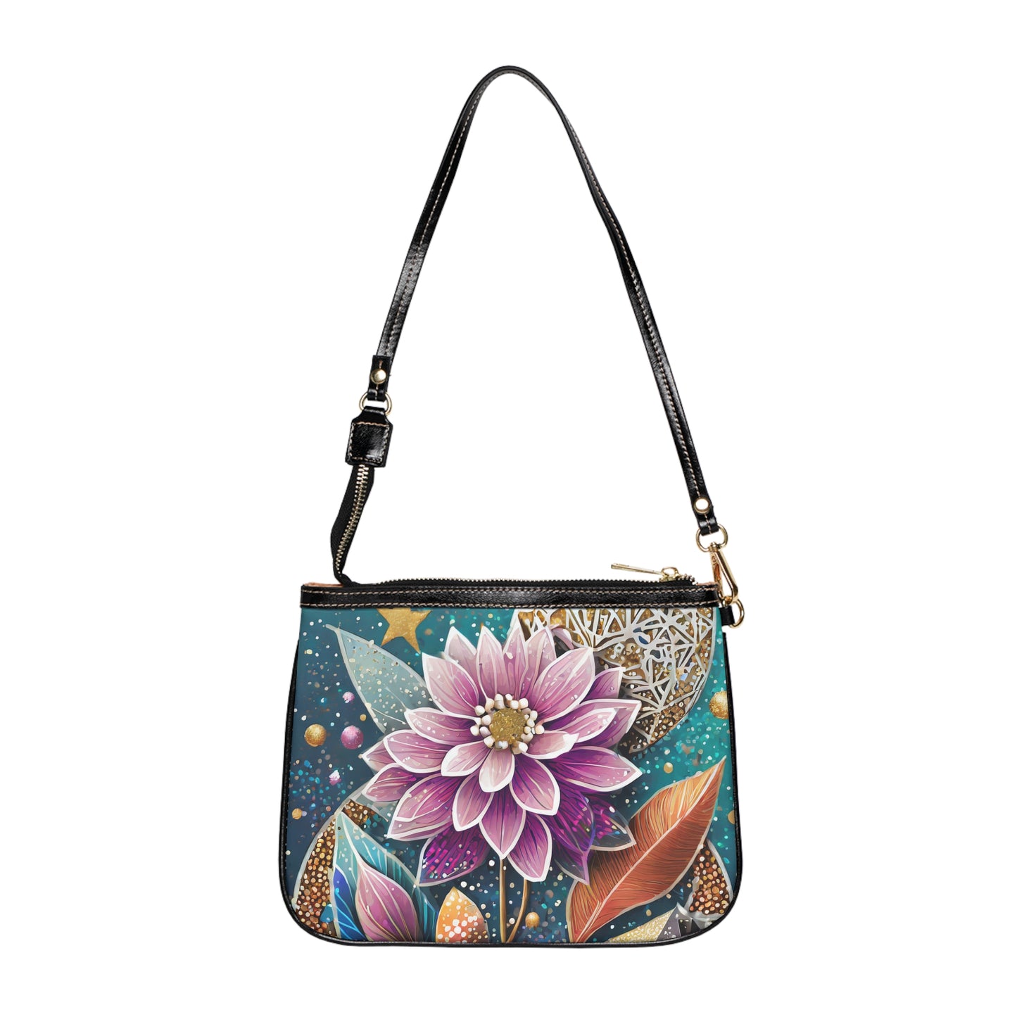 Colorful Floral Small Shoulder Bag - Trendy and Chic for Everyday Use